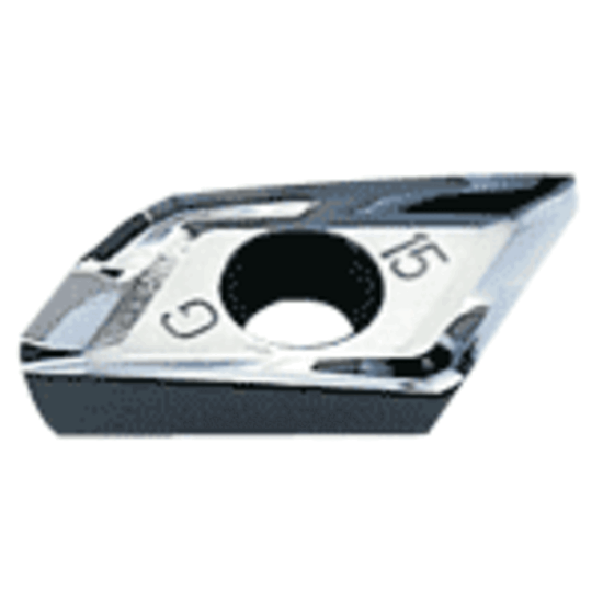 Picture of MITSUBISHI XDGT1550PDFR-G08 TF15 Milling Insert Paralelagram Carbide 0.031 Radius