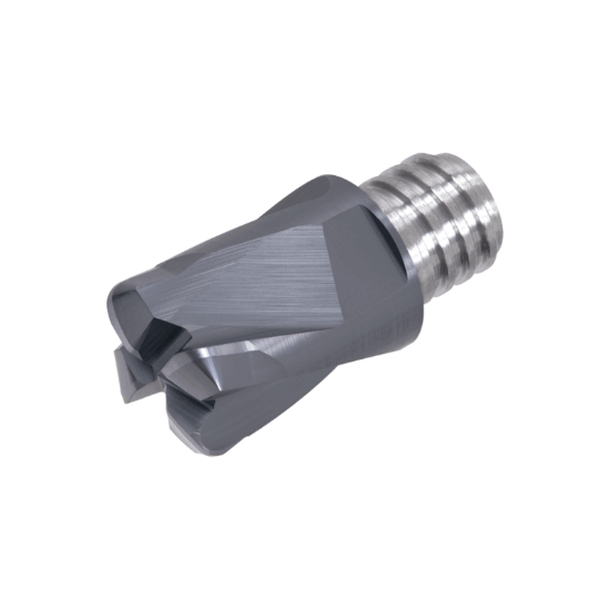Picture of TUNGALOY VFX120L0.60R18H04S08 AH725 DIA 12MM SH T06 LOC 0.0236 OAL 0.6496End Mill,Replacable Head Carbide TiAlN Single End High Feed0.0709 1.80MM TUNG MEISTER