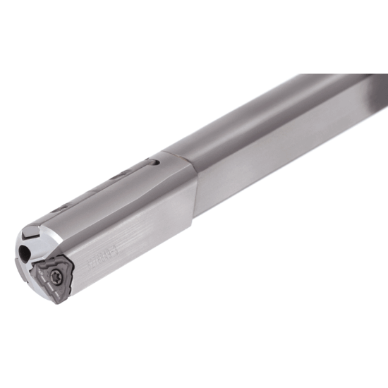 Picture of TUNGALOY TRLGCH23.00X1650-U05 23mm Drill body for gun Drill machine. For Drill ing cross holes.