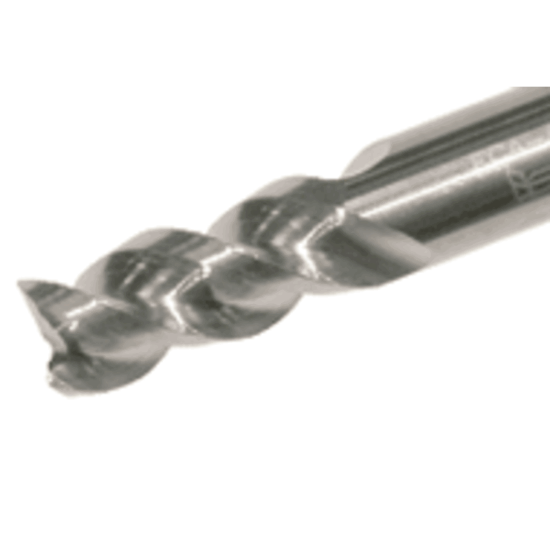 Picture of TUNGALOY TECA080B3-20W08-63 KS15F DIA 8MM SH 0.3150 LOC 0.7874 OAL 2.4803 End Mill Standard Flute Variable Helix Carbide Uncoated Single End Corner Radius 0.0079 0.20MM TUNG MEISTER