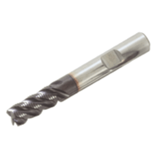 Picture of TUNGALOY TECR160B5X-24/64W16-115 AH725 DIA 16MM SH 0.6299 LOC 0.9449 OAL 4.5276 End Mill Carbide TiAlN Single End 45.0° Chamfer TUNG MEISTER