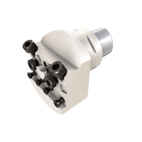 Picture of TUNGALOY C3CHFVN26040-CHP Quick Change Cut Off,Face Grooving,Grooving,Groove Threading Adapter Holder Steel PSC "Capto Type" 1.181 Shank