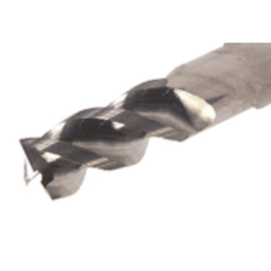 Picture of TUNGALOY TECA040H3-10/16C06CF-R02 KS15F DIA 4MM SH 0.2362 LOC 0.3937 OAL 2.2441 End Mill Standard Flute Standard Helix Carbide Uncoated Single End Corner Radius 0.0079 0.20MM TUNG MEISTER