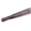 Picture of TUNGALOY TEB040A2-08/10/1.5C06M90 AH750 DIA 4MM SH 0.2362 LOC 0.3150 OAL 3.5433 End Mill Standard Flute Standard Helix Carbide TiAlN Single End Ball Nose TUNG MEISTER