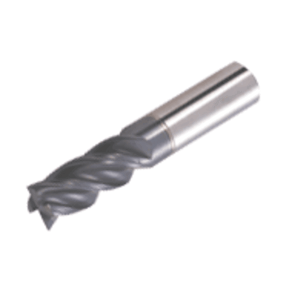 Picture of TUNGALOY TEC250E4L-50/65C25CF-121 AH725 DIA 25MM SH 0.9843 LOC 1.9685 OAL 4.7638 End Mill Standard Flute Standard Helix Carbide TiAlN Single End 45.0° Chamfer TUNG MEISTER