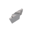 Picture of TUNGALOY XNR6335-02 NS9530 Clamp Down Face Grooving Insert 0.007 Corner Radius 0.138 Wide