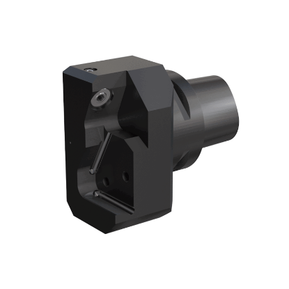 Picture of TUNGALOY C4CHFVR27050N Quick Change Cut Off,Face Grooving,Grooving Adapter Holder Steel PSC "Capto Type" 1.574