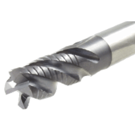 Picture of TUNGALOY TECP100E4L-22/32W10S72 AH725 DIA 10MM SH 0.3937 LOC 0.8661 OAL 2.8346 End Mill Carbide TiAlN Single End 45.0° Chamfer TUNG MEISTER