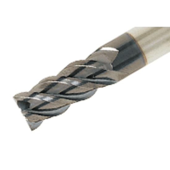 Picture of TUNGALOY TEC020B4-07C06-57 AH725 DIA 2MM SH 0.2362 LOC 0.2756 OAL 2.2441 End Mill Standard Flute Standard Helix Carbide TiAlN Single End Square Sharp TUNG MEISTER