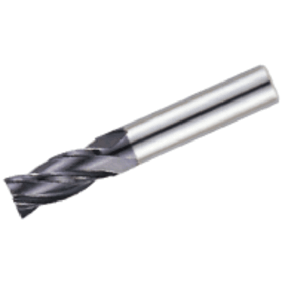 Picture of TUNGALOY TEC040H5M-09C06CF-R02-57 AH725 DIA 4MM SH 0.2362 LOC 0.3543 OAL 2.2441 End Mill Standard Flute Standard Helix Carbide TiAlN Single End Corner Radius 0.0079 0.20MM TUNG MEISTER