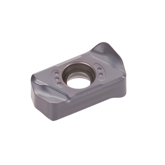 Picture of TUNGALOY LNMU0303ZER-MJ AH3035 Milling Insert Bar Bell AlTiN Carbide 0.047 Corner Radius