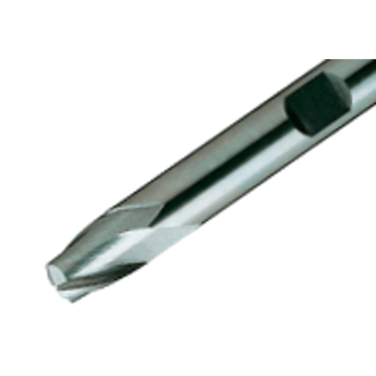 Picture of TUNGALOY TEC080A2-09W08-E58 AH725 DIA 8MM SH 0.3150 LOC 0.3543 OAL 2.2835 End Mill Standard Flute Standard Helix Carbide TiAlN Single End Square Sharp TUNG MEISTER