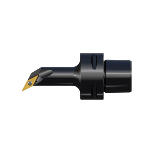 Picture of TUNGALOY C3SVQBR13065-11 Quick Change Boring Bar 35.0° Insert ISO 26623 1 (TungCap) , Posi,Q style, 117.5deg Approac , Steel PSC "Capto Type" 1.574 Shank