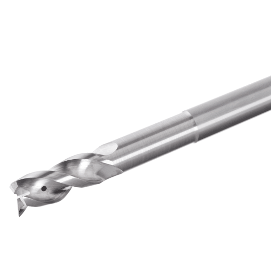 Picture of TUNGALOY TECA160H3-32/80C16CF-R02C KS15F DIA 16MM SH 0.6299 LOC 1.2598 OAL 5.0394 End Mill Standard Flute Standard Helix Carbide Uncoated Single End Corner Radius 0.0079 0.20MM TUNG MEISTER