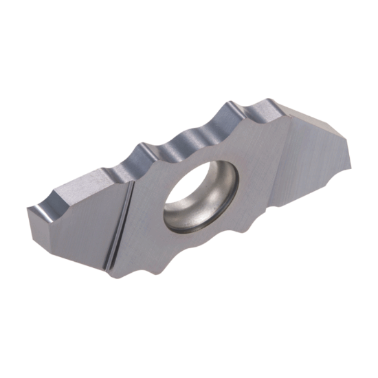 Picture of TUNGALOY JXPG12L20F-15 SH725 On Edge Grooving, Cut Off Insert TiAlN 0.002 Corner Radius 0.079 Wide