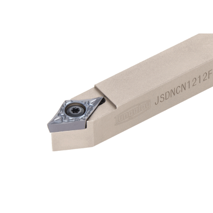 Picture of TUNGALOY JSDNCN062 Swiss Stick Tool 55.0° Insert Posi,N style, 62.5deg Approach , Steel Square 0.375 Shank