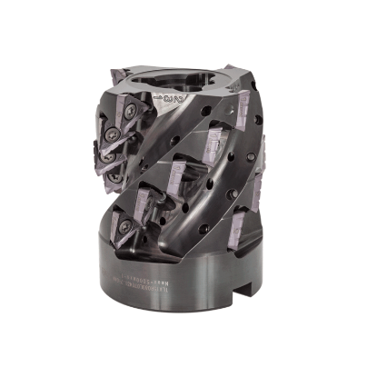 Picture of TUNGALOY TLA15R400L326U0150A05M Milling Cutter 90.0°, Corn Cob 4.000 Cutter Diameter Shell Arbor 1.5000 4.375 OAL 30 Flute