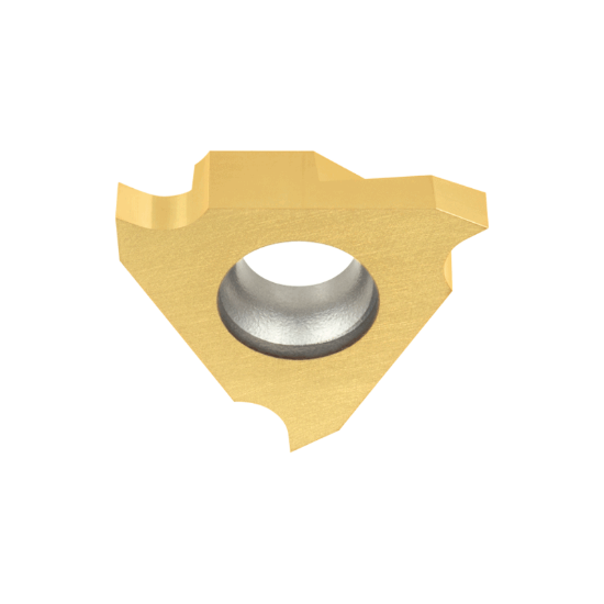 Picture of TUNGALOY JTGR3125F-010 SH725 On Edge Grooving, Cut Off Insert TiAlN 0.003 Corner Radius 0.049 Wide
