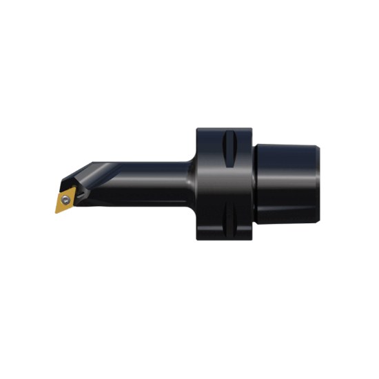 Picture of TUNGALOY C4SDXXR11070-07 Quick Change Boring Bar 55.0° Insert ISO 26623 1 (TungCap) , Posi,X style, 100deg Approach , Steel PSC "Capto Type" 1.574 Shank