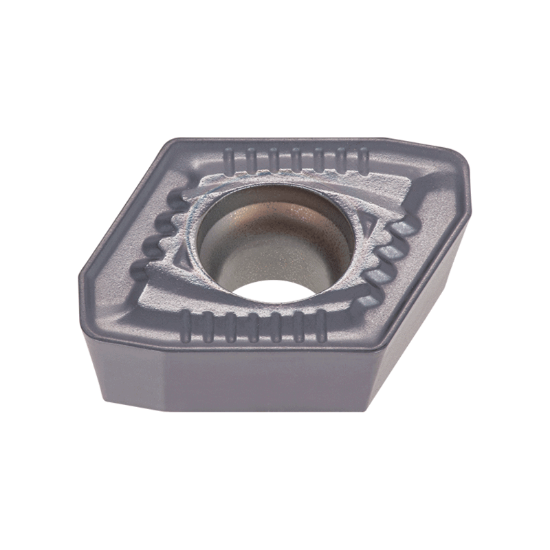 Picture of TUNGALOY XPMT08T308R-DJ AH9030 TungDrill Insert with pressed DJ chipbreaker for general purpose