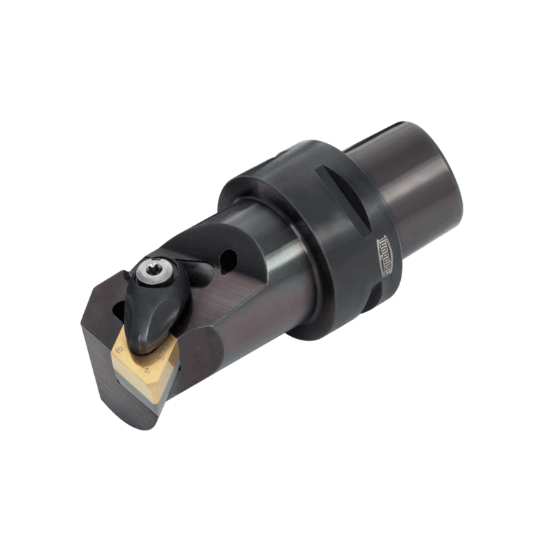 Picture of TUNGALOY C4ADUNR27090-15 Quick Change Boring Bar 55.0° Insert ISO 26623 1 (TungCap) , Neg,U style, 93deg Approach , Steel PSC "Capto Type" 1.574 Shank