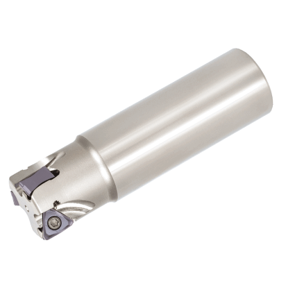 Picture of TUNGALOY EPTN12M040C32.0R04N Milling Cutter 90.0° 1.575 Cutter Diameter Cylindrical Shank1.2598 4.527 OAL 4 Flute
