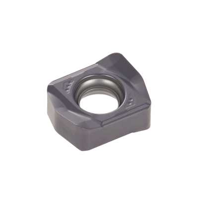 Picture of TUNGALOY LNMU06X5ZER-ML AH8015 Milling Insert Bar Bell AlTiN Carbide 0.078 Corner Radius