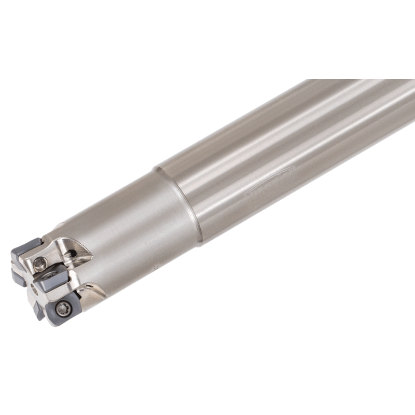 Picture of TUNGALOY EXLS02M010C10.0LH40R02 Milling Cutter Feed Mill 0.247 Cutter Diameter Cylindrical Shank0.3937 3.937 OAL 2 Flute