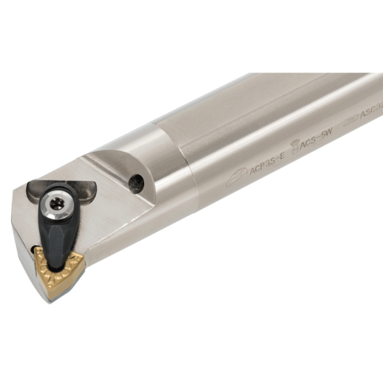Picture of TUNGALOY A32S-AWLNL0604-D400 Boring Bar Trigon Insert EcoTurn Boring Bars , Neg,L style, 95deg Approach , Steel Round 1.259 Shank