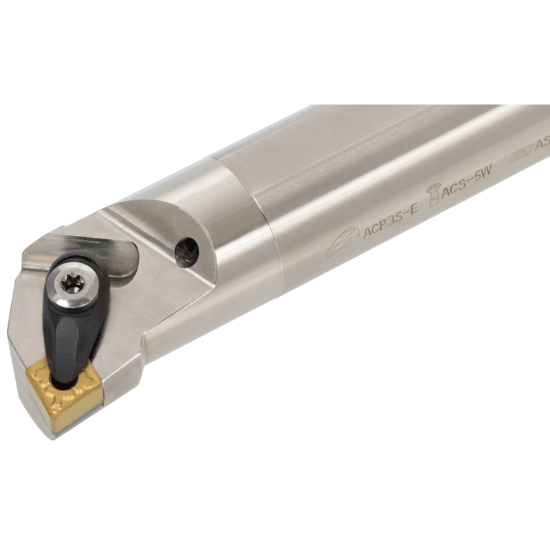 Picture of TUNGALOY A20-ACLNL33-D25 Boring Bar 80.0° Insert EcoTurn Boring Bars , Neg,L style, 95deg Approach , Steel Round 1.250 Shank