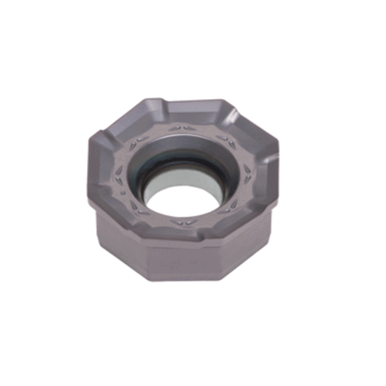 Picture of TUNGALOY OWMT0807AAER-ML AH130 Milling Insert Octagonal AlTiN Carbide 0.031 Corner Radius