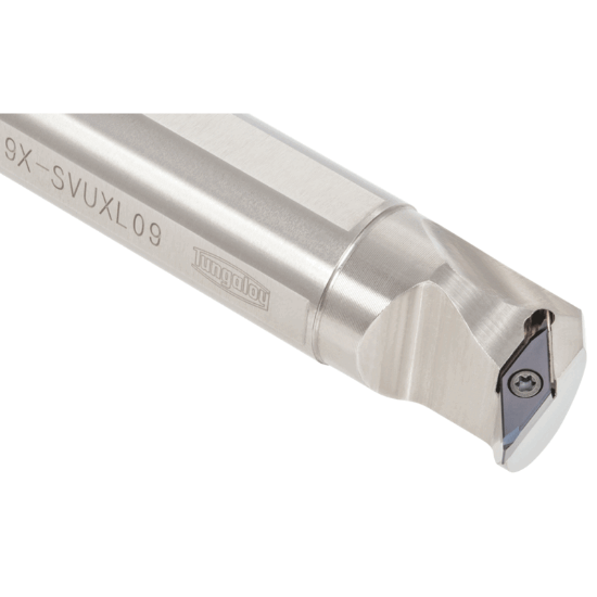 Picture of TUNGALOY JS254X-SVUXL09 Boring Bar 35.0° Insert Posi,U style, 93deg Approach , Steel Round 1.000 Shank