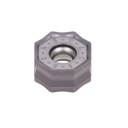 Picture of TUNGALOY ONGU0507ANEN-MJ AH120 Milling Insert Octagonal AlTiN Carbide 0.031 Corner Radius