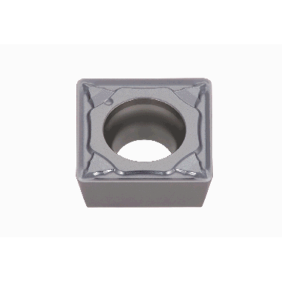 Picture of TUNGALOY SPMT321 PS AT9530 Insert Square TiAlN 0.016 Corner Radius