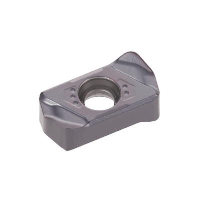 Picture of TUNGALOY LNMU0303ZER-ML AH8015 Milling Insert Bar Bell AlTiN Carbide 0.047 Corner Radius