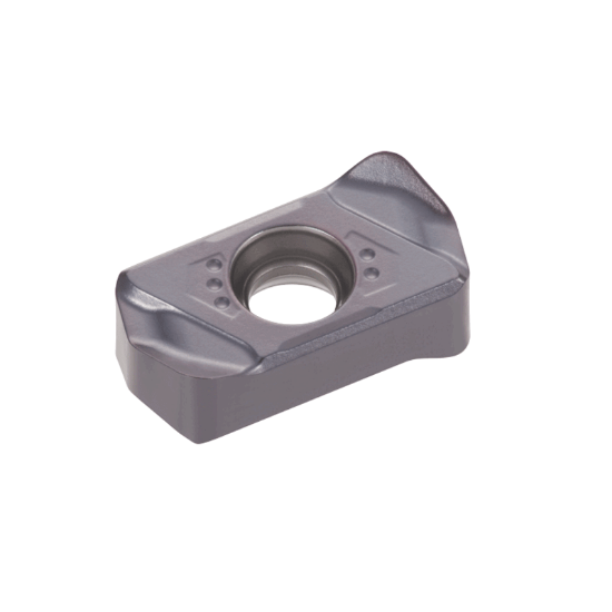 Picture of TUNGALOY LNMU0303ZER-ML AH8015 Milling Insert Bar Bell AlTiN Carbide 0.047 Corner Radius