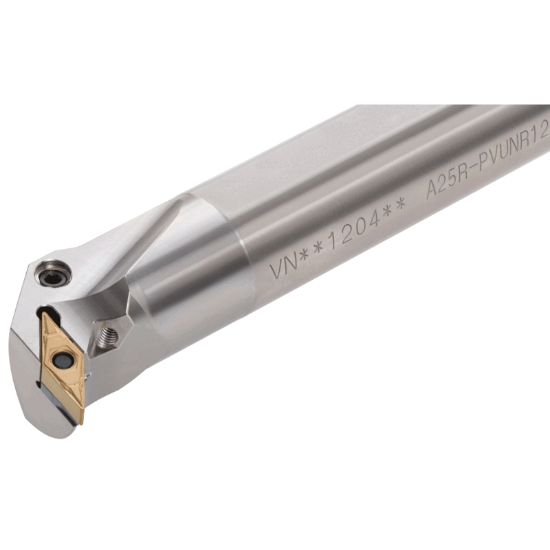Picture of TUNGALOY A16-PVUNR2.33-D24 Boring Bar 35.0° Insert EcoTurn Boring Bars , Neg,U style, 93deg Approach , Steel Round 1.000 Shank