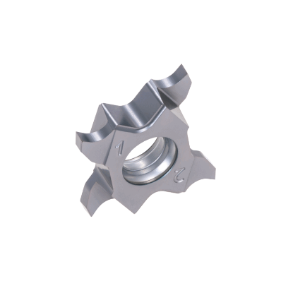 Picture of TUNGALOY TCP18L145-010 AH725 On Edge Cut Off,Grooving,Groove Turning Insert AlTiN 0.003 Corner Radius 0.057 Wide