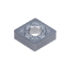 Picture of TUNGALOY CNMG432-HRM AH8005 Insert 80.0° AlTiN 0.031 Corner Radius