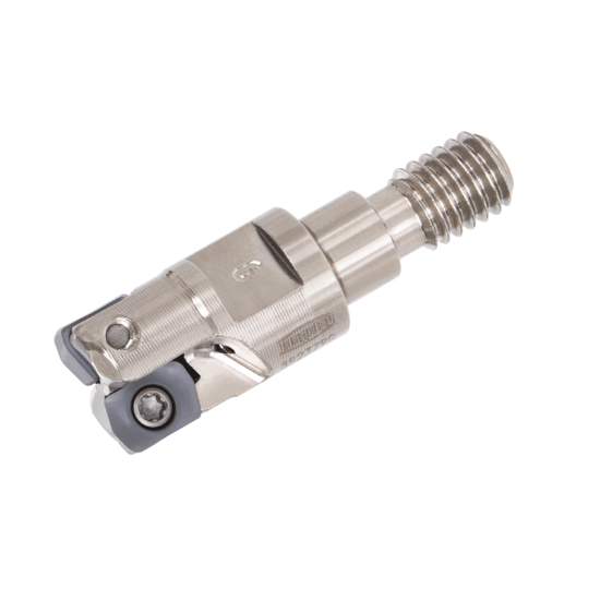Picture of TUNGALOY HXLS02M016M08R05 Milling Cutter 0.630 Cutter Diameter Screw M08 1.574 OAL 5 Flute