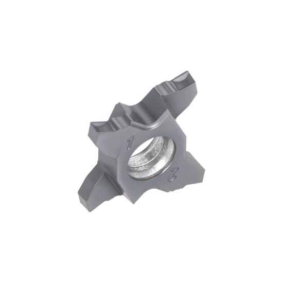 Picture of TUNGALOY TCL18R150-010 AH7025 On Edge Grooving,Groove Turning Insert AlTiN 0.003 Corner Radius 0.059 Wide