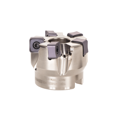 Picture of TUNGALOY THSN12M100B32.0R08 Milling Cutter 88.0° 3.937 Cutter Diameter Shell Arbor 1.2598 8 Flute