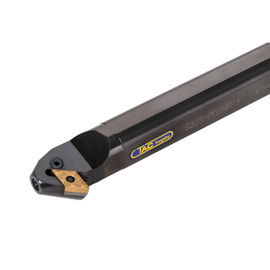 Picture of TUNGALOY S40T-PDZNR15 Boring Bar 55.0° Insert Neg,Z style, 93deg Approach , Steel Round 1.574 Shank