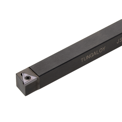 Picture of TUNGALOY JSTACL1616H11 Swiss Stick Tool Triangle Insert Posi,A style, 91deg Approach , Steel Square 0.629 Shank