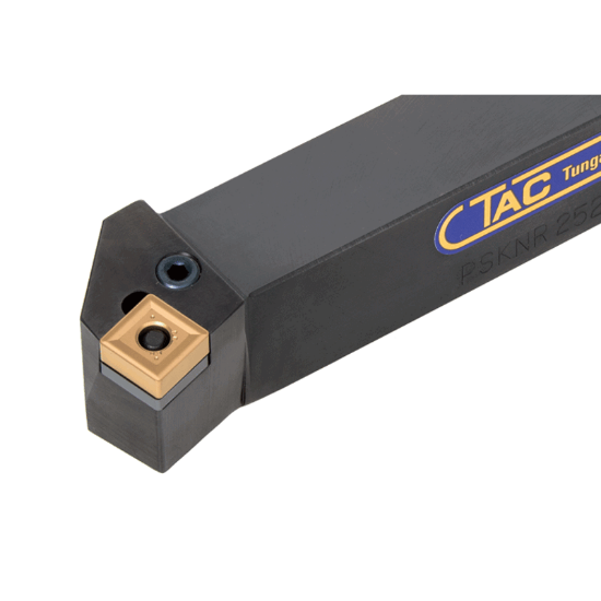 Picture of TUNGALOY PSKNR2525 Stick Tool Square Insert Neg,K style, 75deg Approach , Steel Square 0.984 Shank