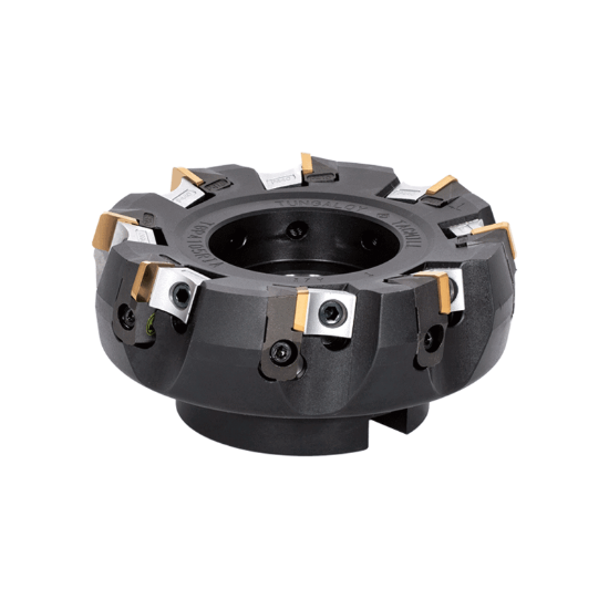 Picture of TUNGALOY TGP4105RBA Milling Cutter 75.0° 4.921 Cutter Diameter Shell Arbor 1.5000 10 Flute