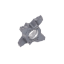 Picture of TUNGALOY TCS18R250-020 AH7025 On Edge Cut Off,Grooving,Groove Turning Insert AlTiN 0.008 Corner Radius 0.098 Wide