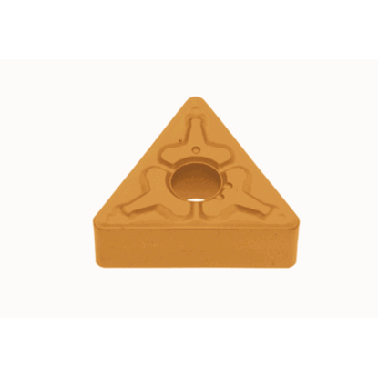 Picture of TUNGALOY TNMG432 TM T9215 Insert Triangle TI + Al2O3 0.031 Corner Radius