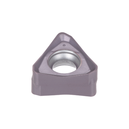 Picture of TUNGALOY TNMU070308PER-MJ AH3135 Milling Insert Triangle AlTiN Carbide 0.315 Corner Radius