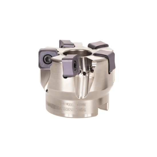 Picture of TUNGALOY THSN12J100B31.7R08 Milling Cutter 88.0° 3.937 Cutter Diameter Shell Arbor 1.2500 8 Flute